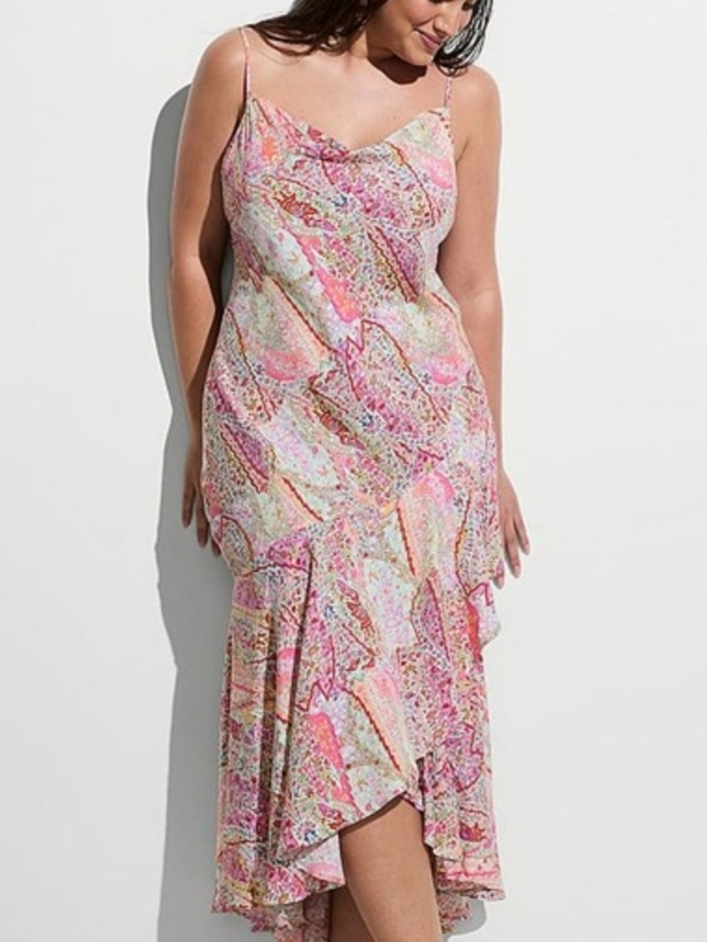 Victoria's Secret Swim Beachwear Vacation Flounce Midi Dress NWT Sz Small
